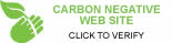 Carbon negative web hosting
